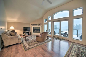 Lakefront Retreat Balcony, Fireplace, Views!